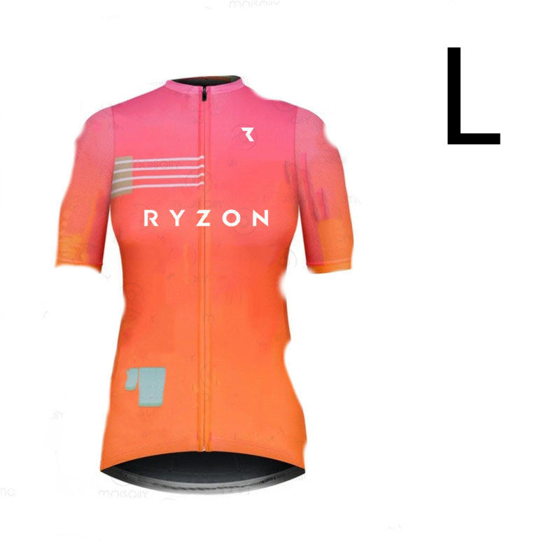 Women's Mountain Bike Cycling Jersey Short Sleeve Summer Outfit