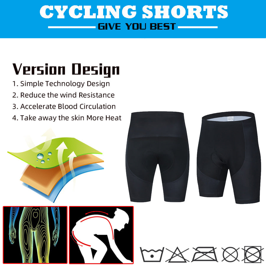 Men's Team Cycling Bid shorts (Breathable & Affordable)