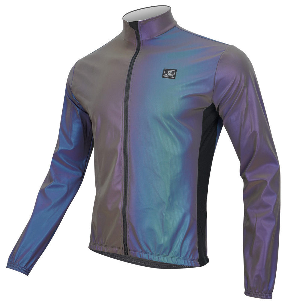 Cycling Jacket Colorful Reflective Night Riding Safety Jacket